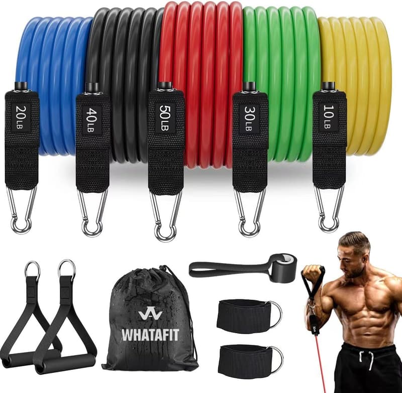Resistance Bands for Strength Training - Home Gym Equipment