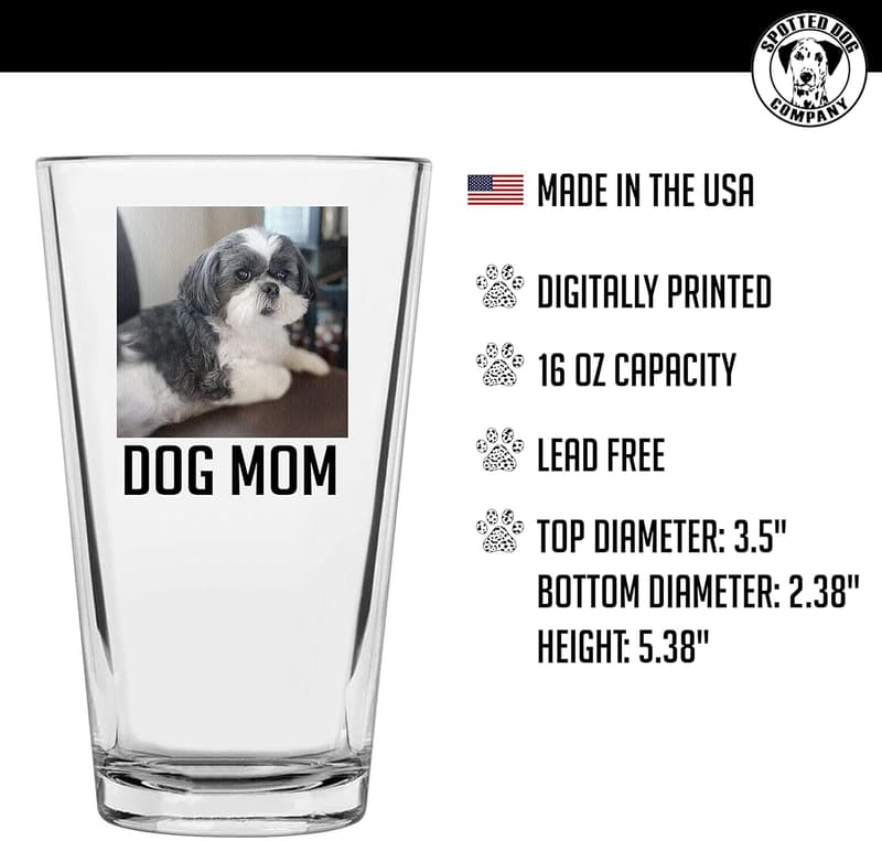 Father's Day Personalized 16oz Beer Pint Glass Gift