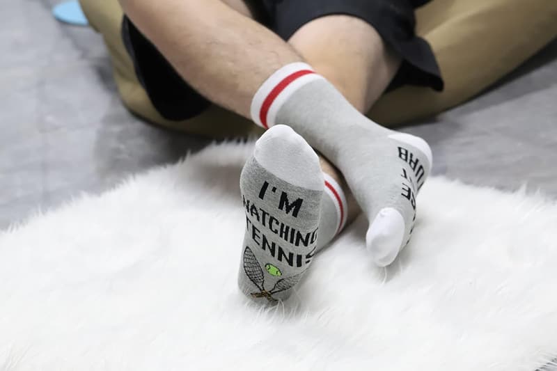 Tennis Lover Gift Crew Socks - 