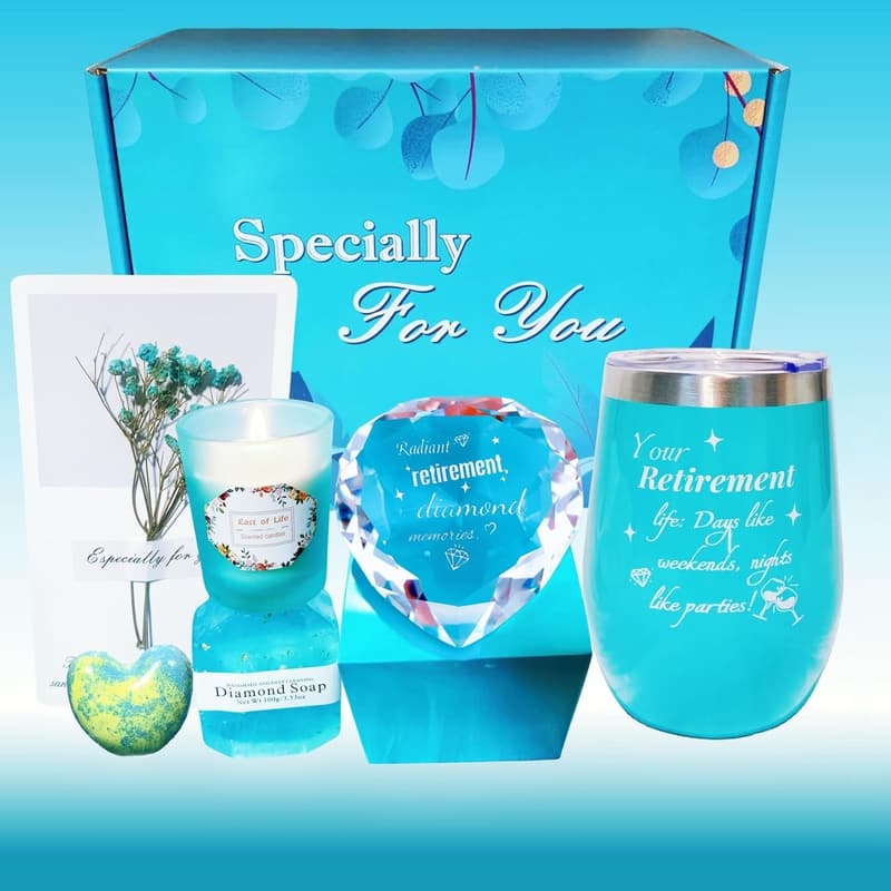 Retirement Gift for Women - Personalized Keepsake for Coworkers