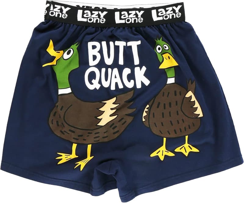 Funny Bear Boxers for Men - Humorous Novelty Underwear