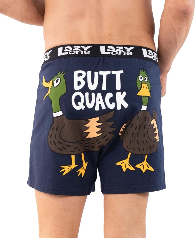 Funny Bear Boxers for Men - Humorous Novelty Underwear