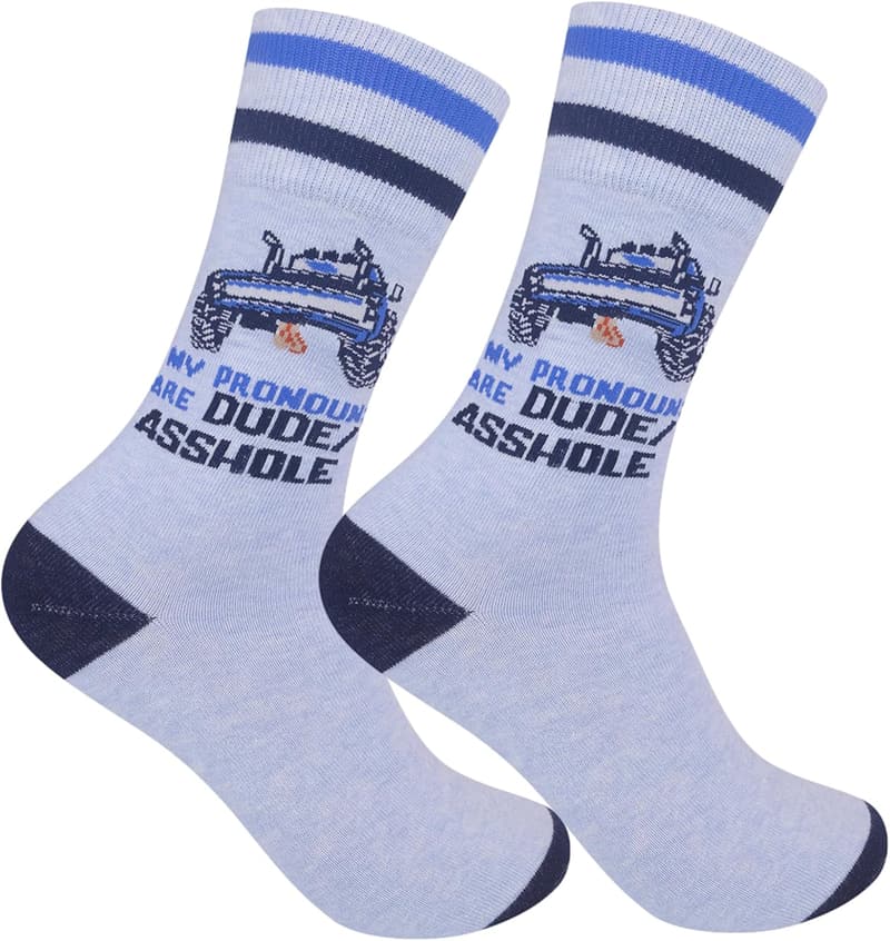 Funny Saying Socks - Novelty Gift for Men and Women