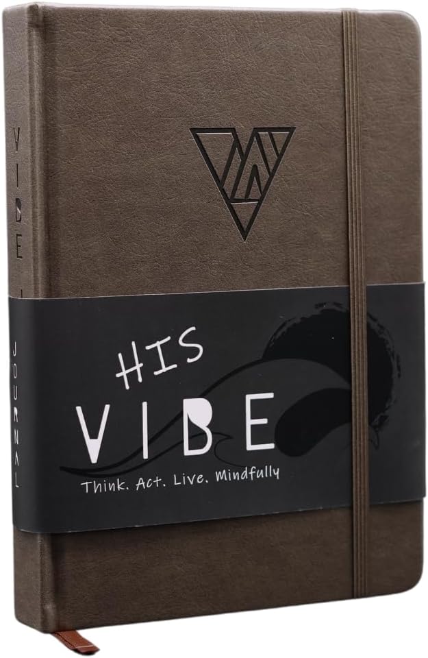 13-Week Mindfulness Journal for Men | A5 Guided Self-Care Gift