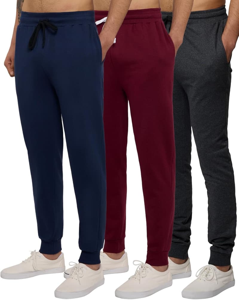 Men's Tech Fleece Jogger Sweatpants - Ultra-Soft, Pockets, Big & Tall