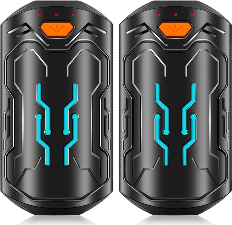 Rechargeable USB Hand Warmers - 2 Pack, 20 Hours of Heat