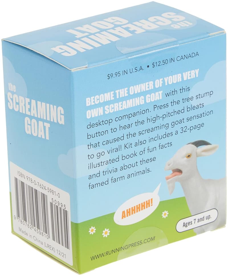 Screaming Goat Book & Figure Set