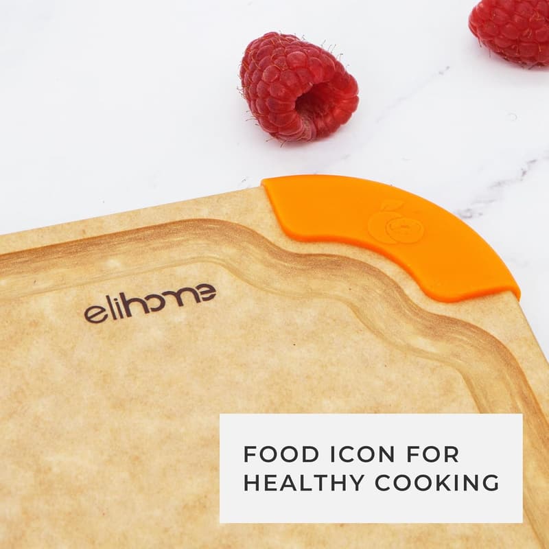 Eco-Friendly Wood Fiber Cutting Board - Small 10 x 7, Made in USA