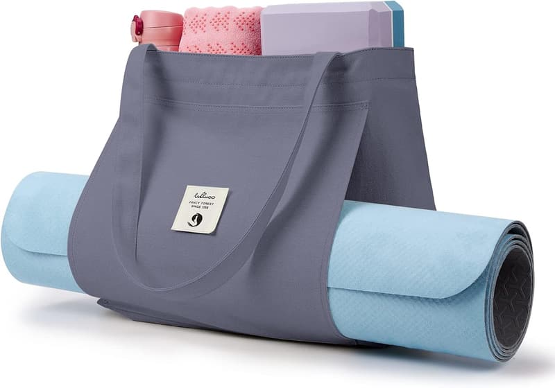 Yoga Bag Carrier Tote for Women - Canvas Mat Travel Shoulder Bag