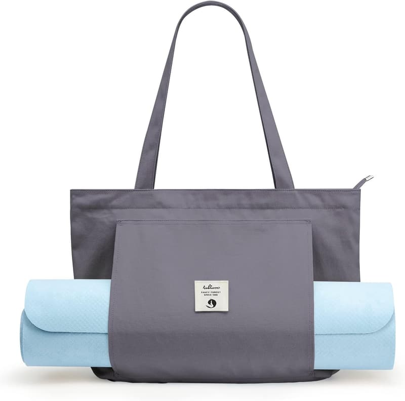 Yoga Bag Carrier Tote for Women - Canvas Mat Travel Shoulder Bag