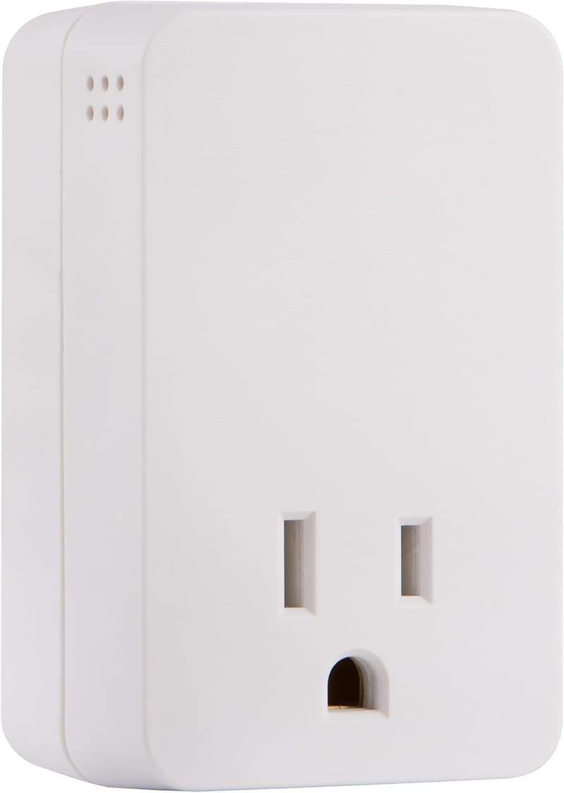 GE UltraPro Surge Protector with Alarm, 1080 Joules, White