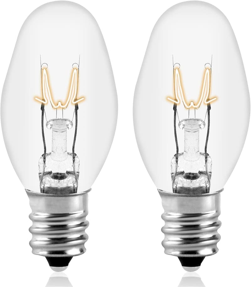 Dryer Light Bulb Replacement 10W 120V for Whirlpool & Kenmore (2-Pack)