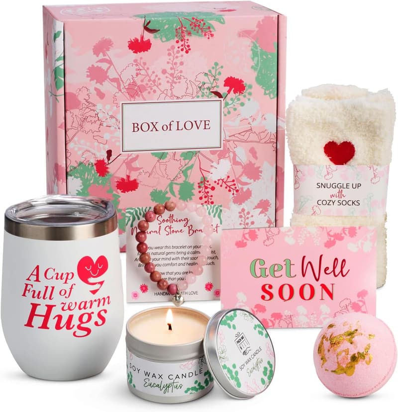 Get Well Soon Gift Basket for Women