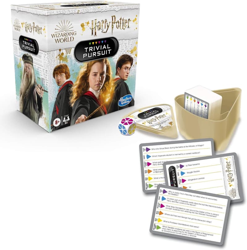 Wizarding World Harry Potter Trivial Pursuit Game for 2+ Players