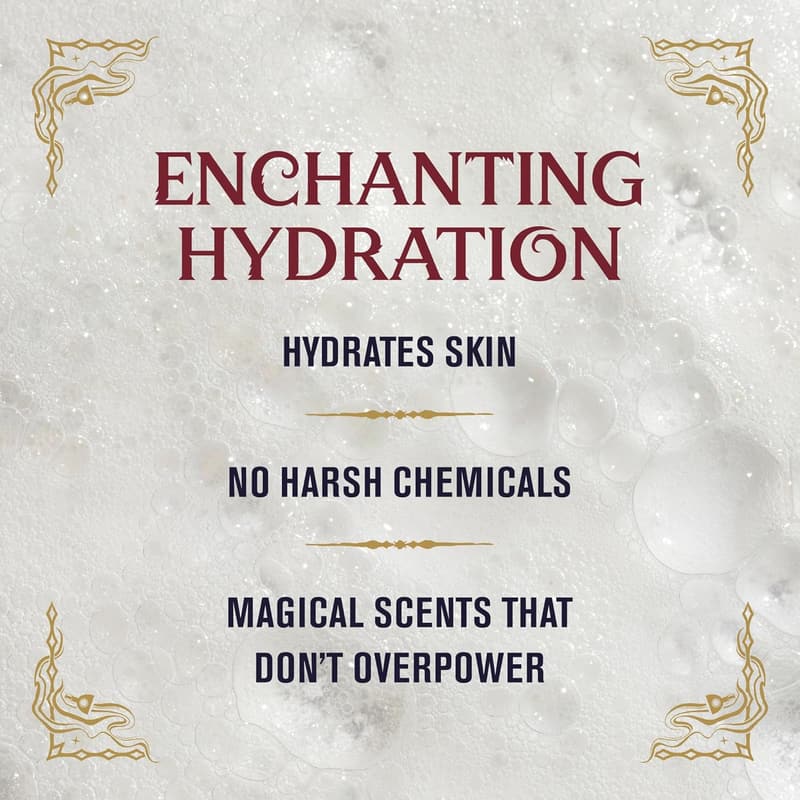 Harry Potter Body Wash Gift Set - 4 Clean Ingredient Scents