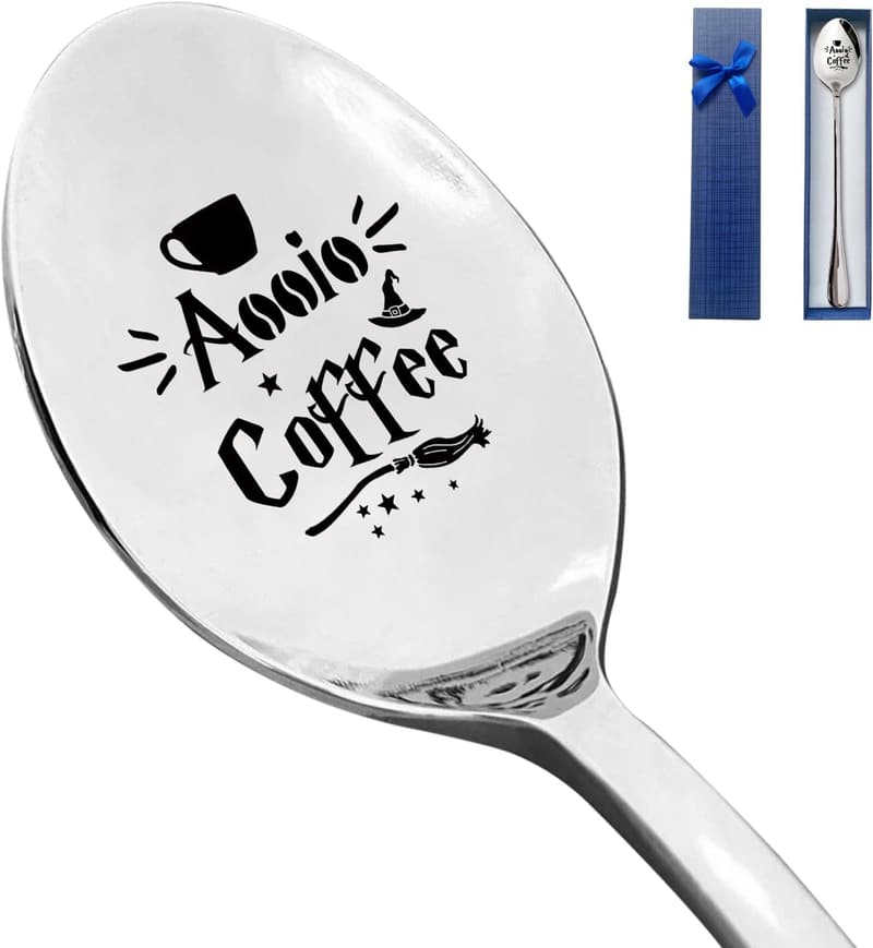 Harry Potter Themed Stainless Steel Coffee Spoon - Funny Gift