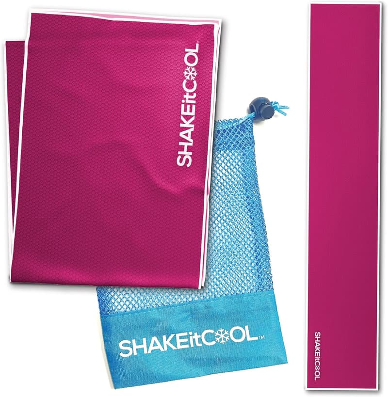 Cooling Towel for Heat Relief - Lightweight, Soft, Sun Protection