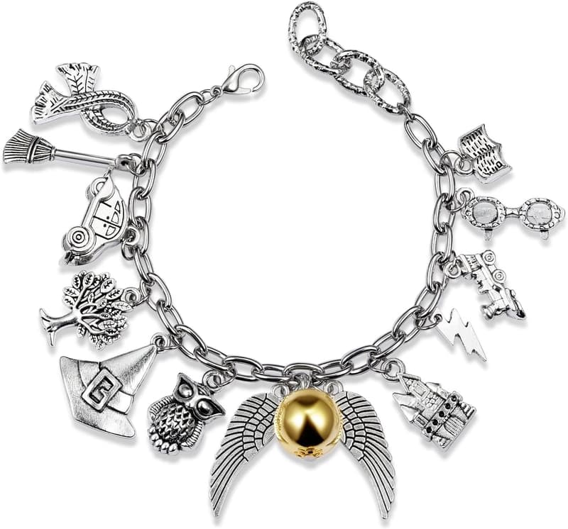 Space Wizardry Themed Handmade Charm Bracelet Set for Kids