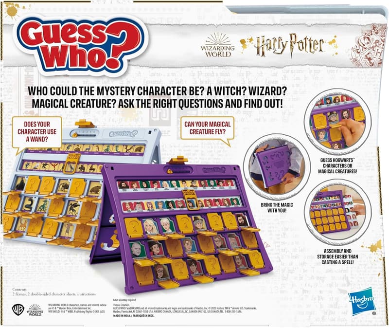 Harry Potter Guess Who? Board Game for Kids and Family