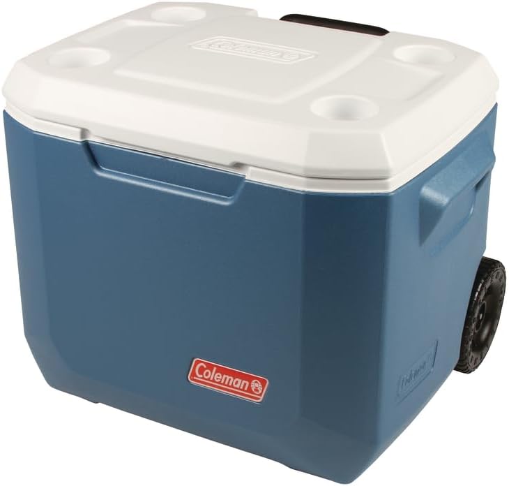 Coleman 50qt Wheeled Cooler with 5-Day Ice Retention