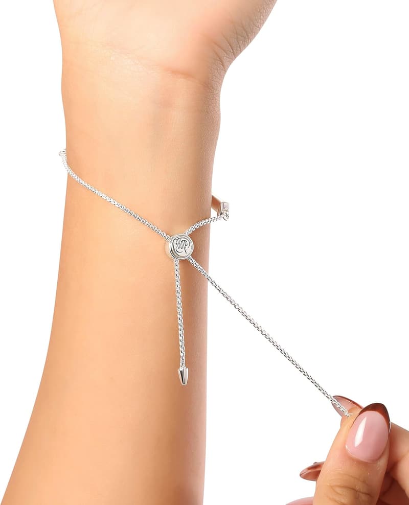 Harry Potter Snape's Love Bar Lariat Bracelet, Silver Plated