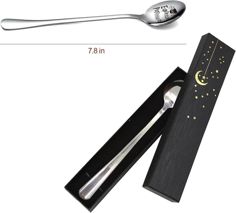 Harry Potter Espresso Spoon - Engraved Stainless Steel Gift