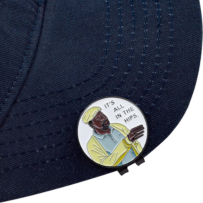 Funny Golf Ball Marker with Magnetic Clip - Great Golf Gift