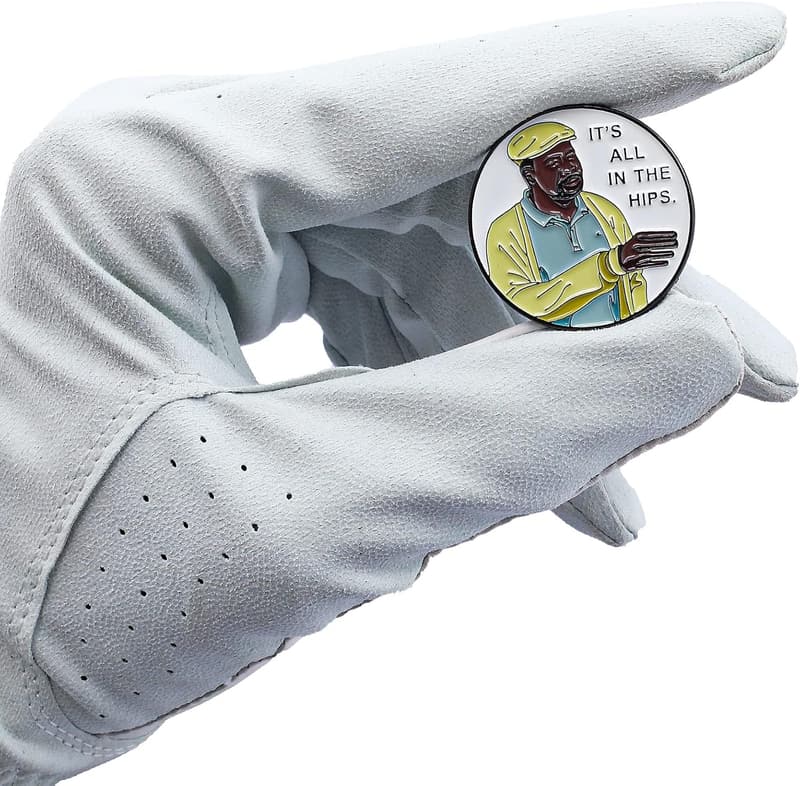 Funny Golf Ball Marker with Magnetic Clip - Great Golf Gift