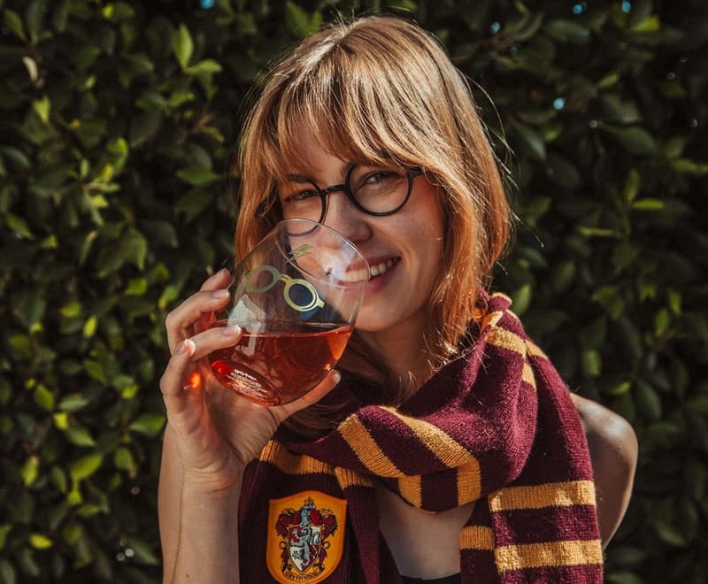 Harry Potter Icons Stemless Wine Glasses, Set of 4