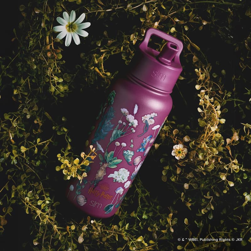 Harry Potter Herbology Insulated Water Bottle | 32oz Flask