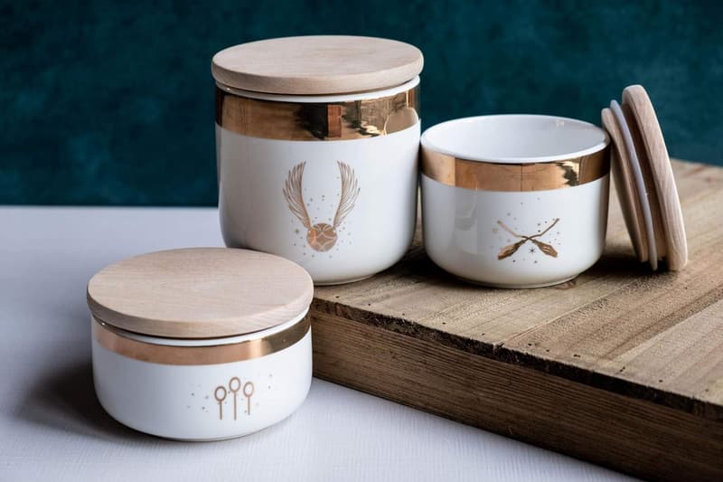 Harry Potter Quidditch Ceramic Storage Jars Set of 3