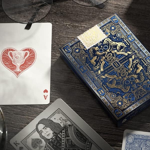 Ravenclaw Harry Potter Playing Cards - Blue Edition