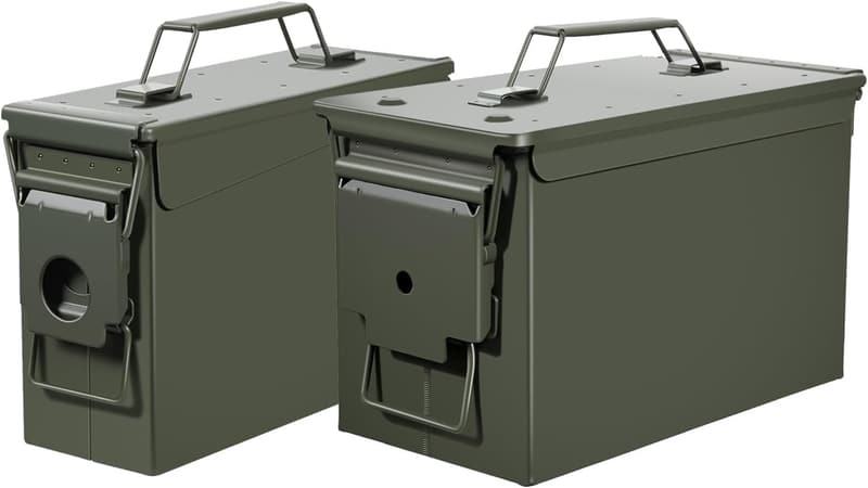 Green Metal Ammo Can