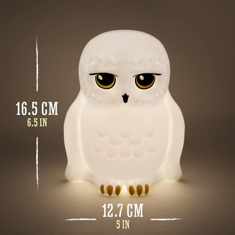 Harry Potter Hedwig Night Light - Portable Battery-Powered Decor