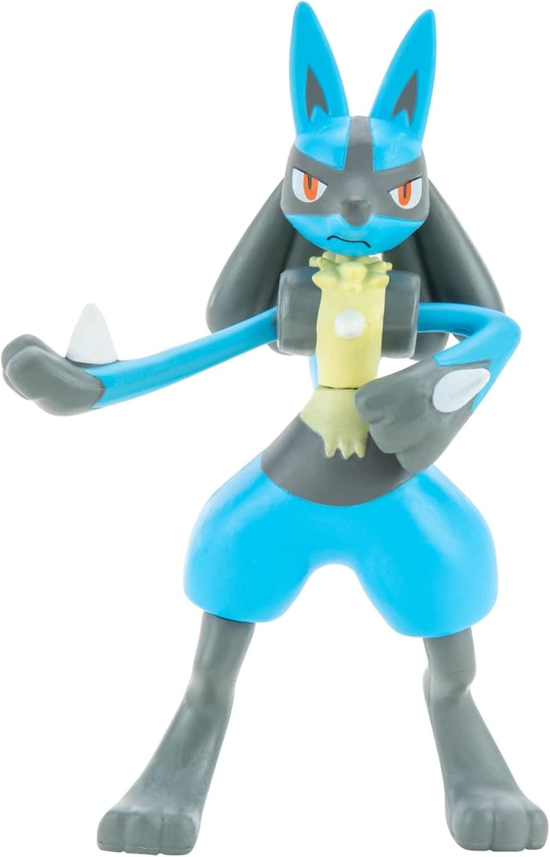 8-Pack Pokemon Figurine Set - Garchomp, Pikachu, Eevee & More