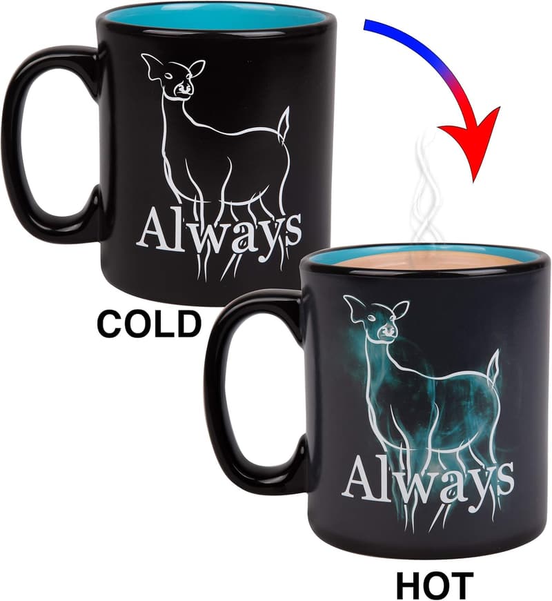 Harry Potter Heat Changing 20oz Coffee Mug - Doe Patronus Design