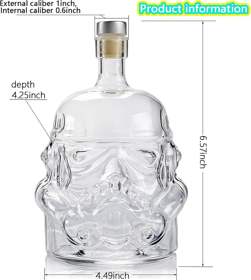 Father's Day Whiskey Decanter Set with 2 Glasses - 750ML