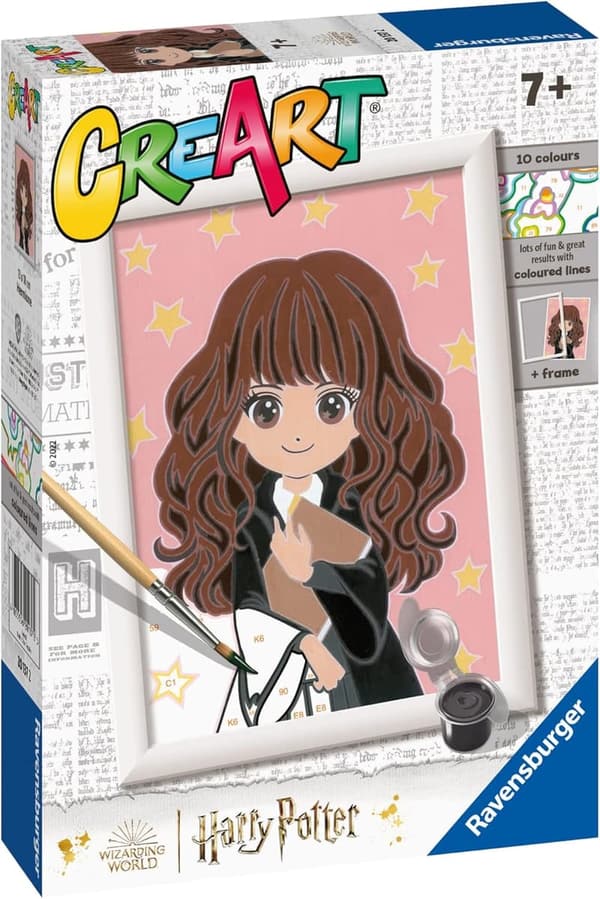 Harry Potter Hermione Paint by Numbers Kit for Ages 7+