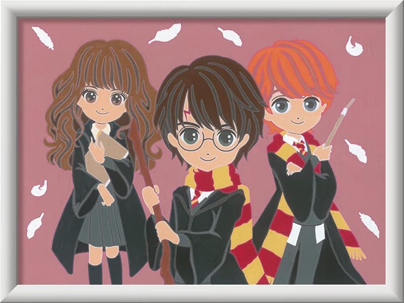 Harry Potter Painting by Numbers Set - Enchanting Friendship Gift