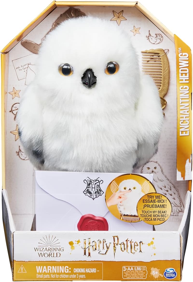 Harry Potter Interactive Hedwig Owl Toy with Sounds & Movements