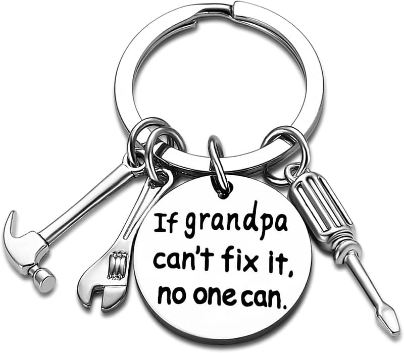 Father's Day Keychain - Gifts for Dad from Kids