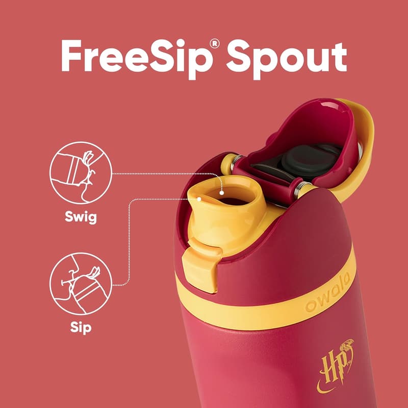 Harry Potter Gryffindor Insulated Water Bottle, 24 oz