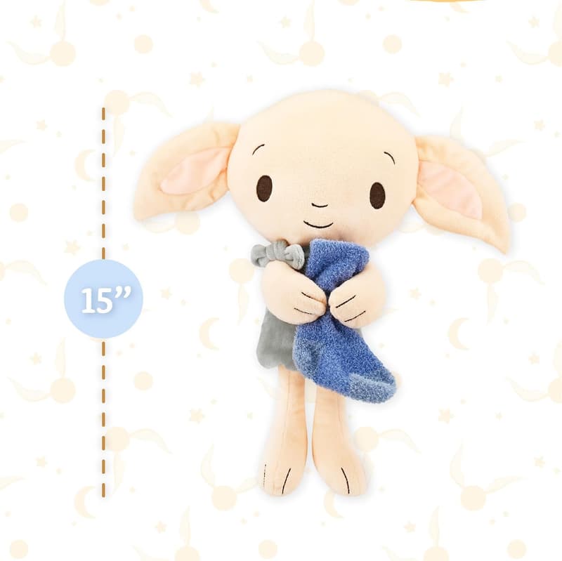 Harry Potter Dobby Plush Toy - 15-Inch Stuffed Elf for Kids
