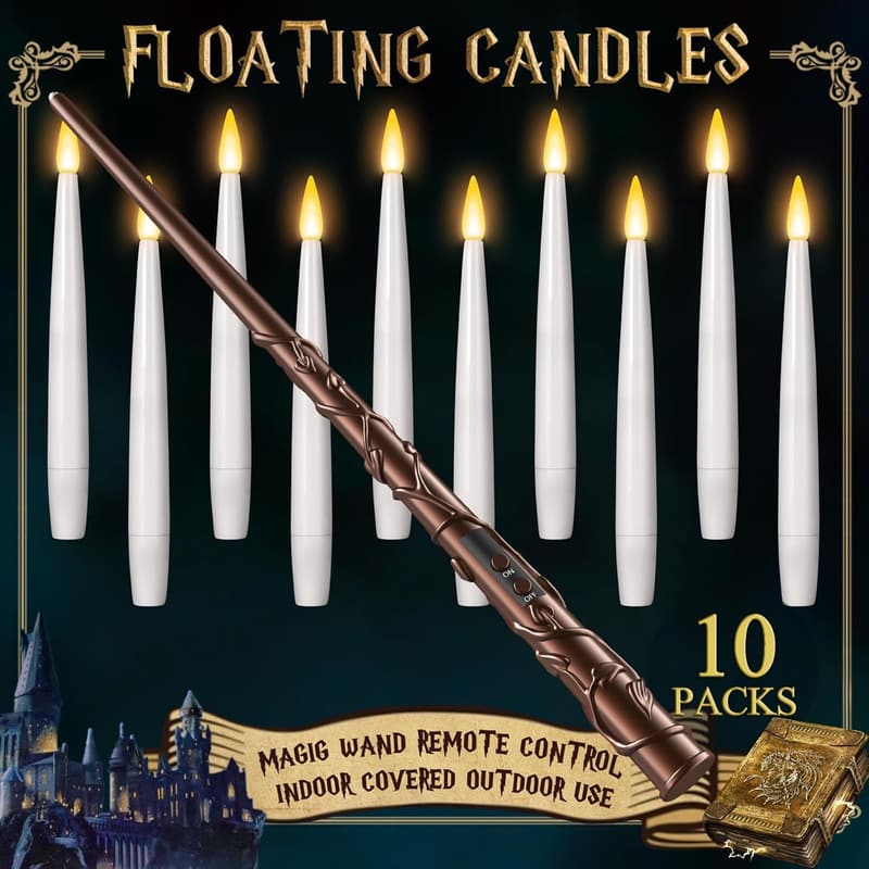 Floating Candles with Remote - 10PCs Magic Home Decor