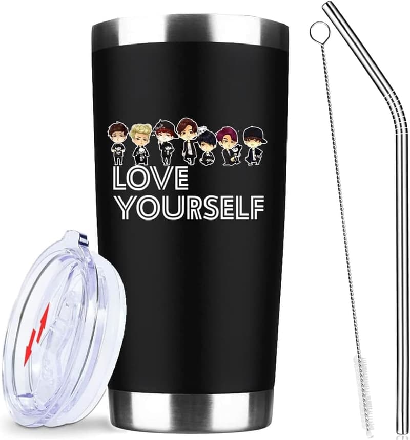 Inspirational 20 oz Stainless Steel Tumbler for Teens
