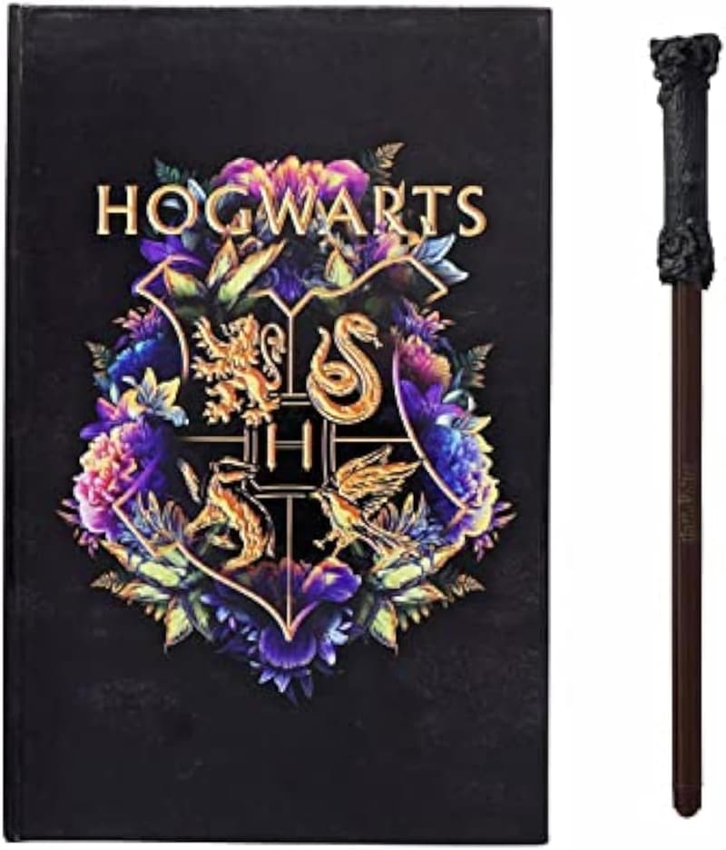 Hogwarts Journal with Wand Pen