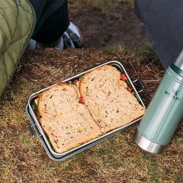 STANLEY Classic 1.25 qt Stainless Steel Lunch Box - BPA-Free