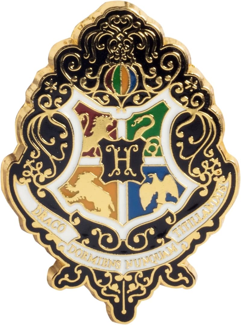 Harry Potter Enamel Pin Set - 3 Collectible Metal Pins