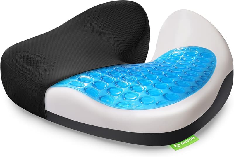 Cooling Gel Memory Foam Seat Cushion for Pain Relief