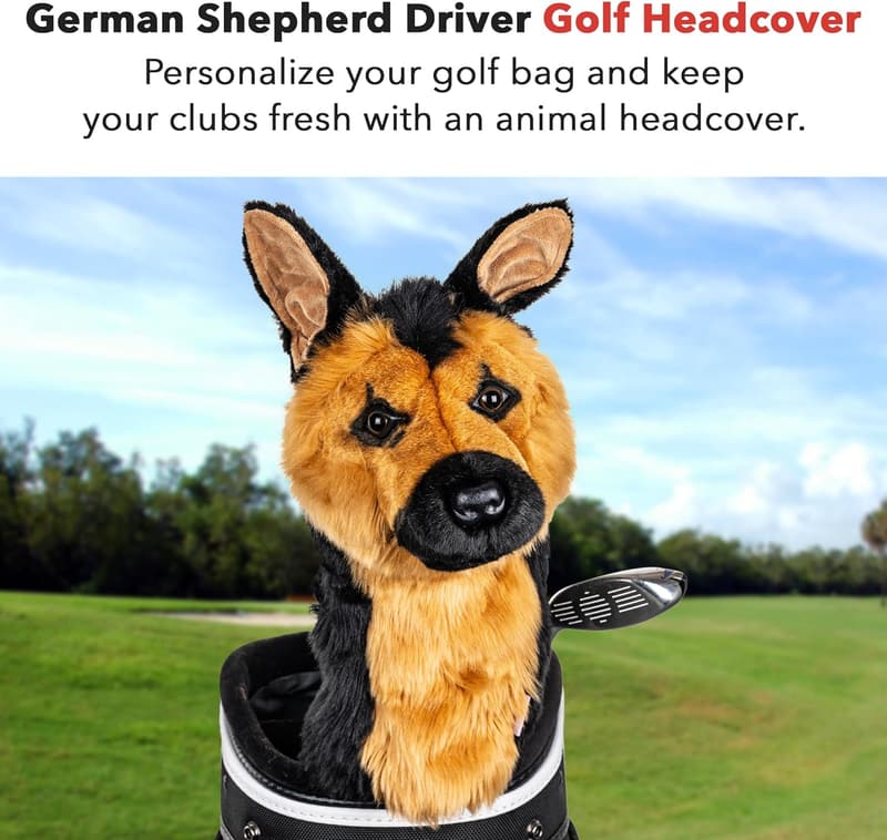 German Shepherd Driver Headcover | Premium Stylish Golf Gear